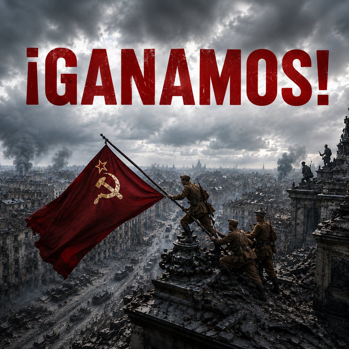 #81 años de la victoria de la URSS en la Segunda Guerra Mundial
La victoria de la Unión Soviética en la Gran Guerra Patria fue la liberación de Europa del nazifascismo. Fue el pueblo soviético, con el Ejército Rojo, quien soportó el peso principal del combate contra la máquina de