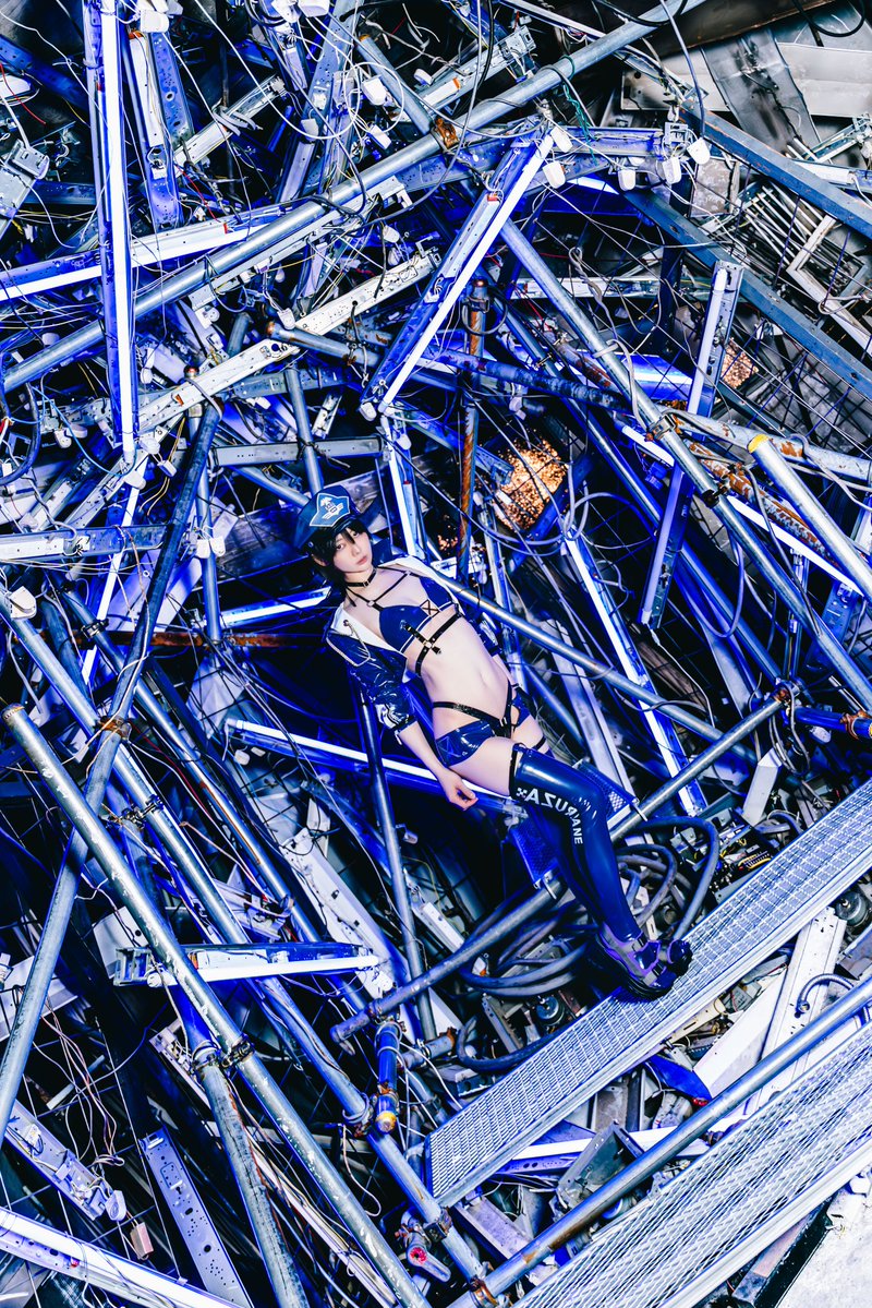 うしじまいい肉の近年まれにみるコスプレ姿です♪アズールレーンのボルチモアだよ♪
 撮影：SHD_Kさん　<a href="/SHD_alot/">SHD_K</a>
スタジオ：スタジオ瑞　<a href="/studiomizuki/">studio瑞</a>