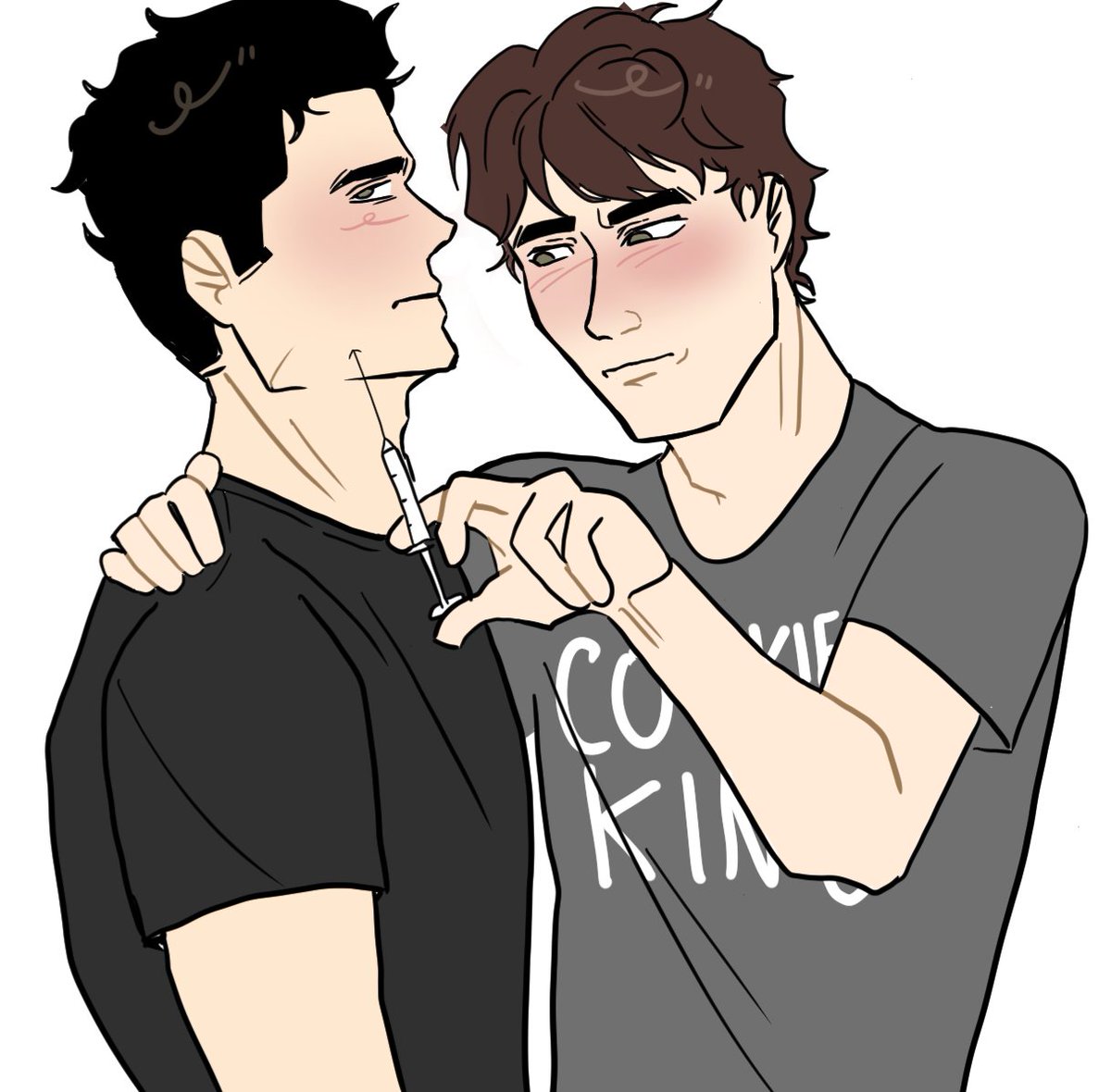 BroIdk57106's tweet photo. Cookie my kind and clavicular cause I be on that looksmaxxing grind so I had to draw my GOATS #looksmaxxing #clavicular #cookieking https://t.co/qdWgKaNNcZ