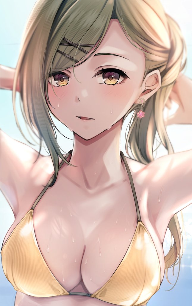 水も滴る七草はづきさん…ゴールデン。 