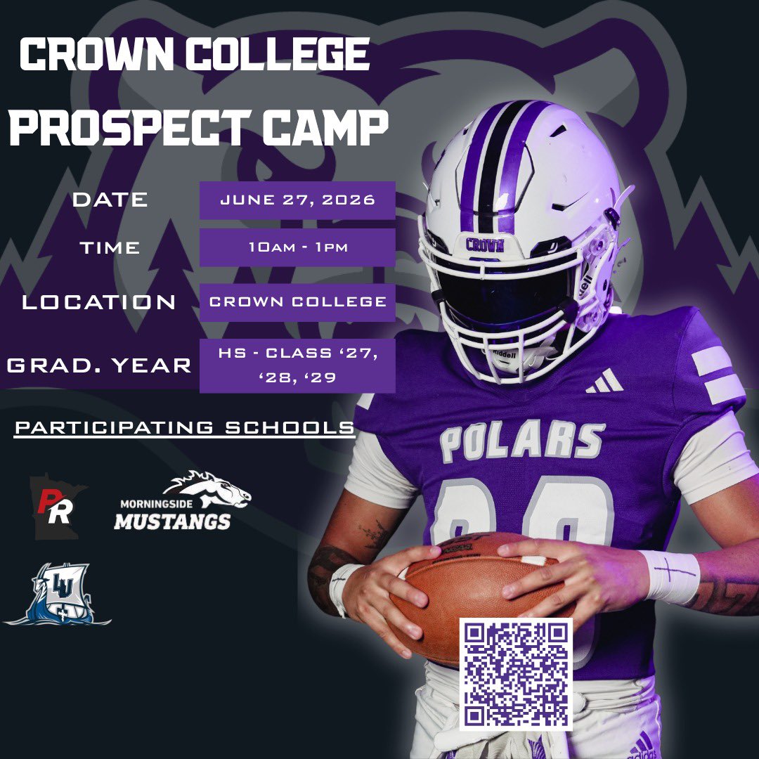 ColbornJaxson's tweet photo. Thank you @EShourds5 for the camp invite! @MJ_NFLDraft @PrepRedzoneWI @badger2811 @CrownCollegeFB https://t.co/Sscz5h0Qb6