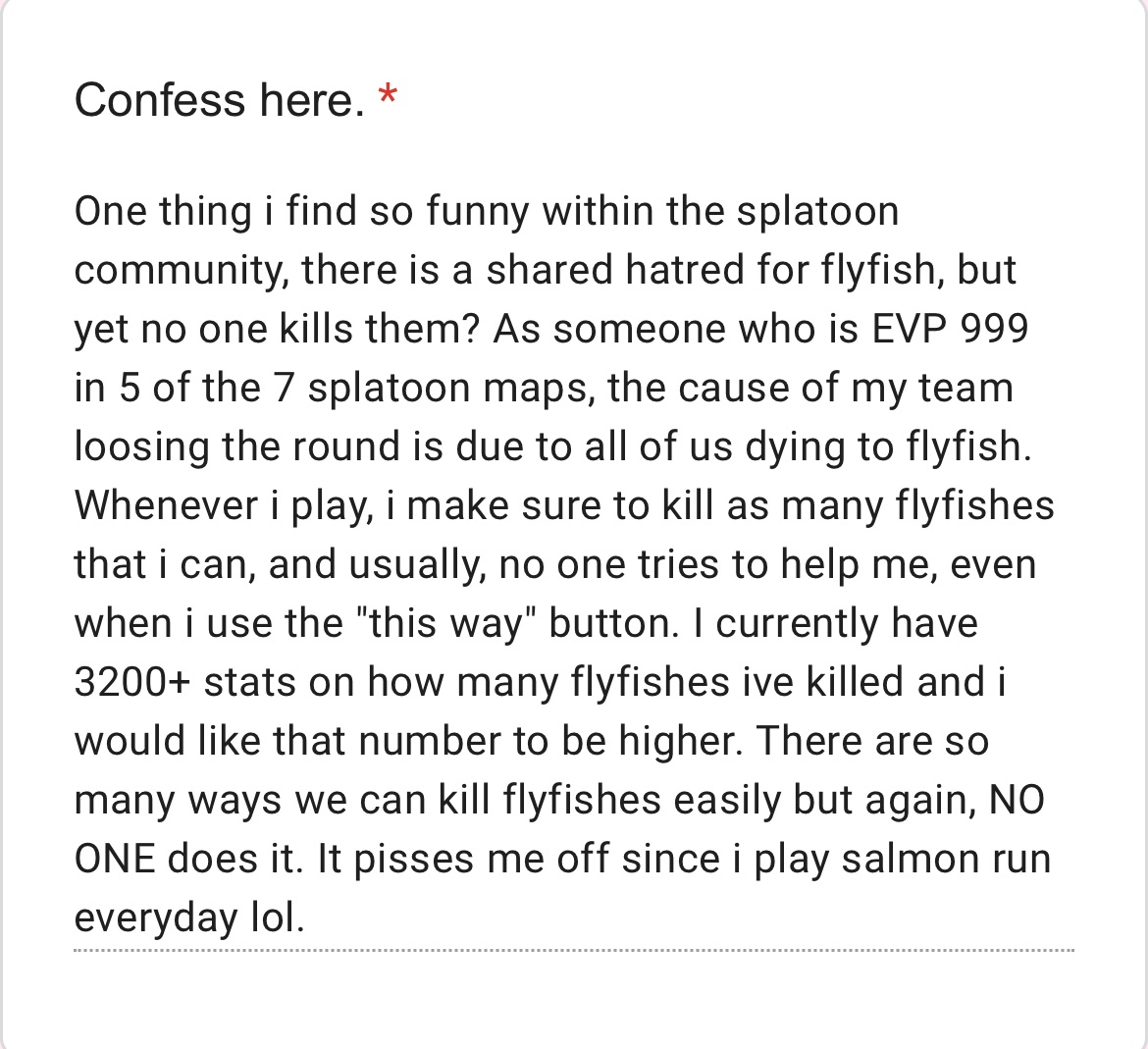 Splatwt Confessions tweet media