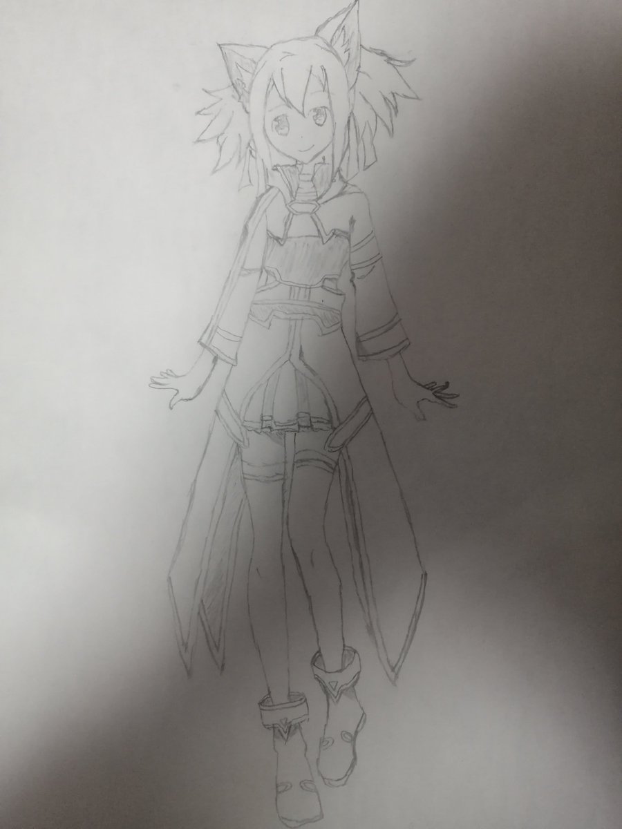 anchaca1's tweet photo. なんとなくめっちゃ久しぶりに描いてた　シリカ描いたことなかったなーって https://t.co/C02pMRLlf5
