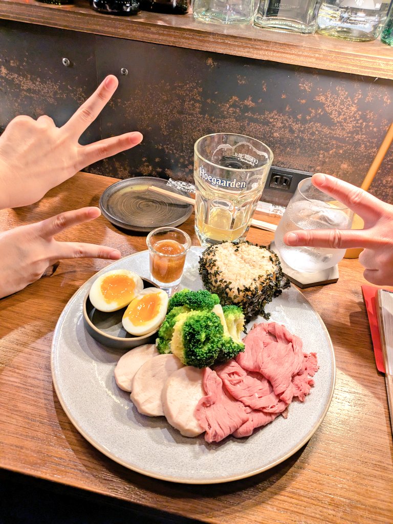 pissplayer's tweet photo. 前半はマッタリ「真剣な話(相談)」で、後半はいつものメンツが三々五々集まり…という日に。
小腹も空いたので、いつもの「バランスプレート」で…😋
#インクルージョン
#cafe_inclusion
#癒しの場所 https://t.co/cF4GgWnyaM