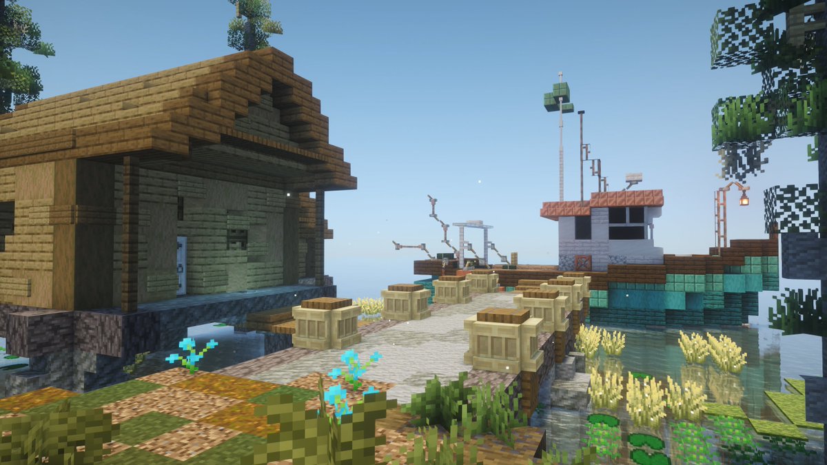 AndywaysMC's tweet photo. Swamp! honestly had a fight fixing the water everywhere 💀

Build by: AndywaysMC
Build for: https://t.co/SV4cI9dSqC | @OtterSMP 

#minecraftstreamer #minecraft #builder #smallstreamer #minecrafterrain https://t.co/nLoOj2bjGg