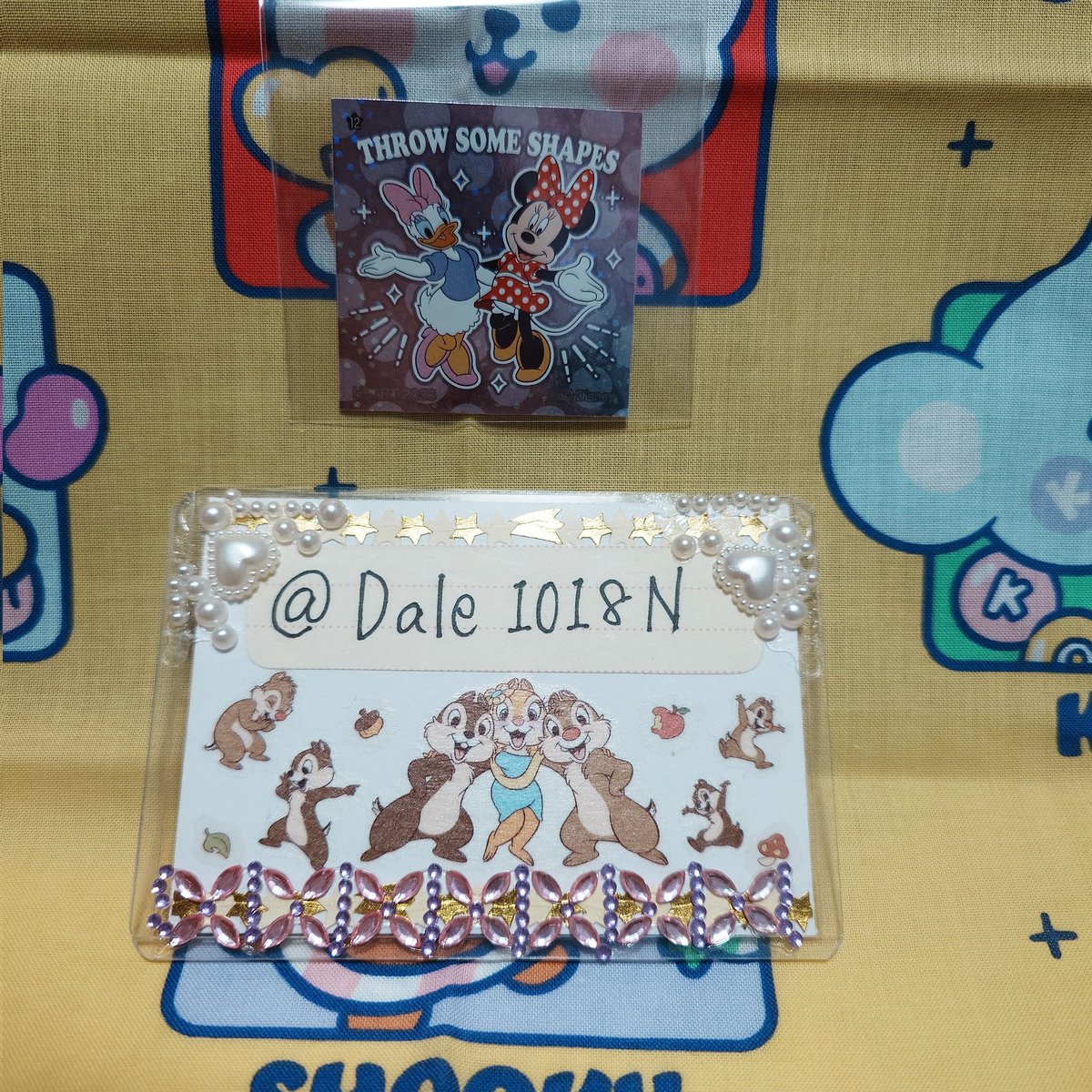 Dale1018N's tweet photo. @nyan0668 こんばんは。初めまして。検索から失礼致します。⑫番を所持しているのですが、⑦番のチップとデールと交換は可能でしょうか？ご検討宜しくお願い致します🙇 https://t.co/RpAQVVDql8