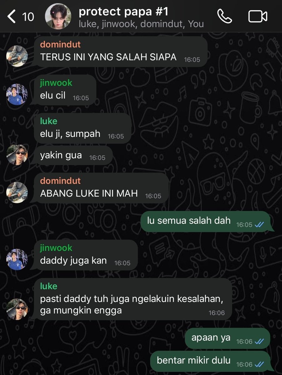 amorrave's tweet photo. perthsanta family au 

dadbro dan papa cantik; papa diam bukan berarti marah, tapi sakit gigi https://t.co/WSrudlyvne