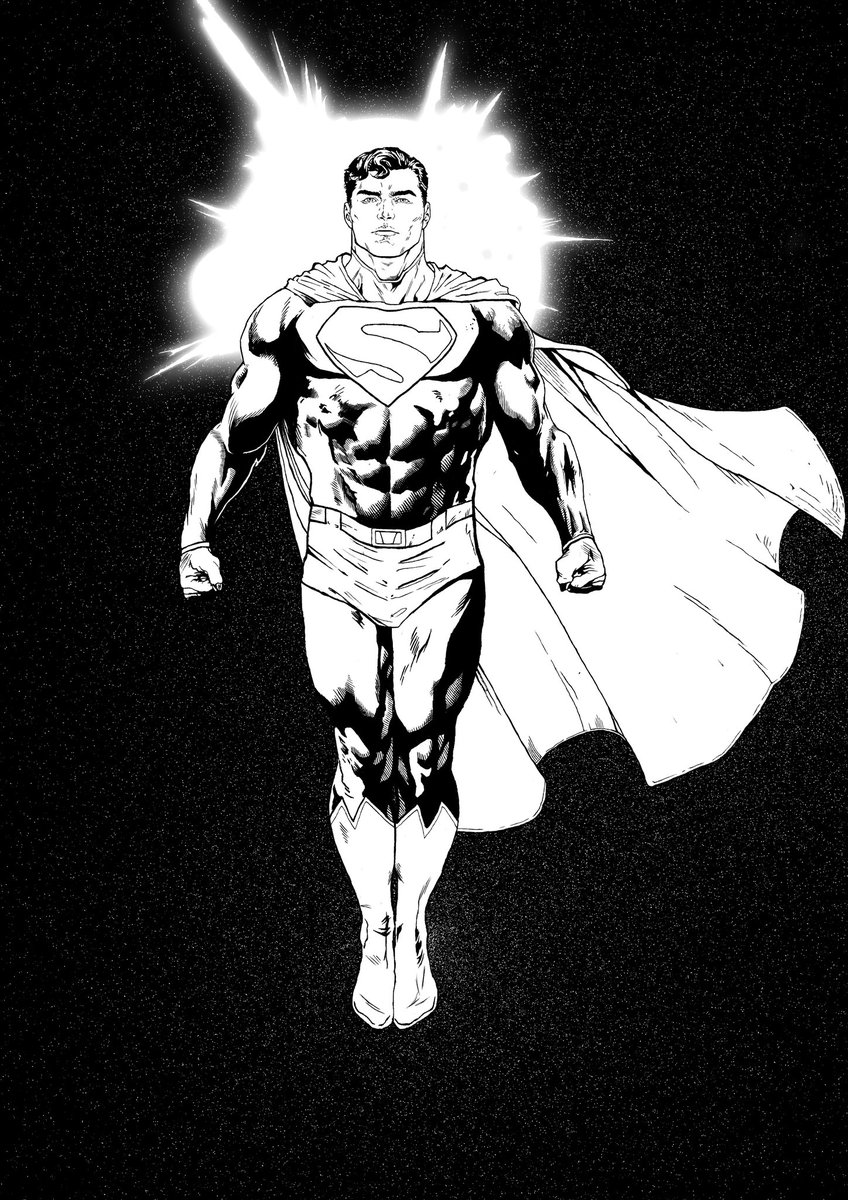 Enzoexe8's tweet photo. Primera vez que subo un dibujo así #superman #dccomicsfanart #Dc #fanart #comicartist https://t.co/ByrUq6UU3F
