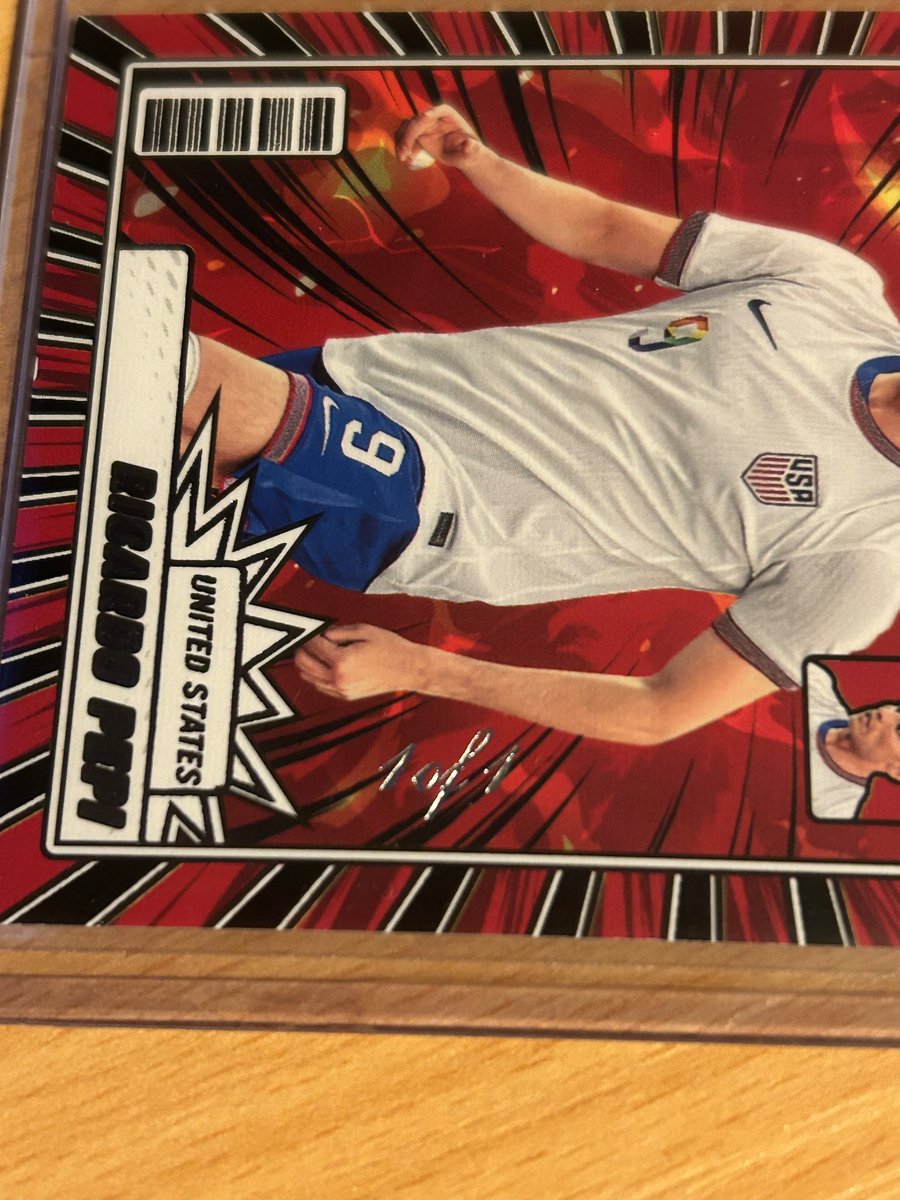 AshleeB68553530's tweet photo. RICARDO PEPI USMNT 1 OF 1 NET MARVELS CARD FOR SALE 

Offers welcome 

https://t.co/2enQflr5bv https://t.co/vjgOkskVdl