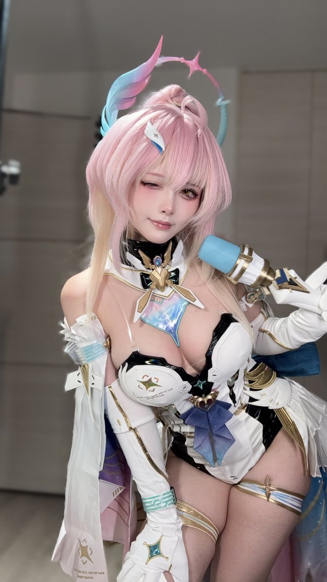 ako_tyou's tweet photo. ^_−☆#cosplay #鳴潮 https://t.co/PnCD40NAUW