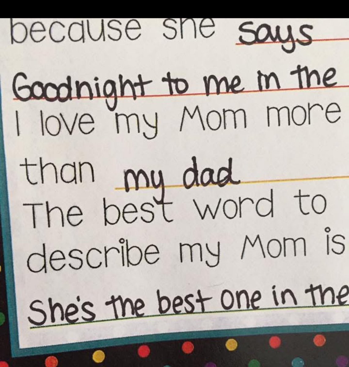 pschofie79's tweet photo. From when our son was four. The kids were supposed to say “I love my mom more than ice cream” or something, and the teacher seemed to have some misplaced sense of journalistic integrity and just recorded his response. https://t.co/cvpgoCTfRy