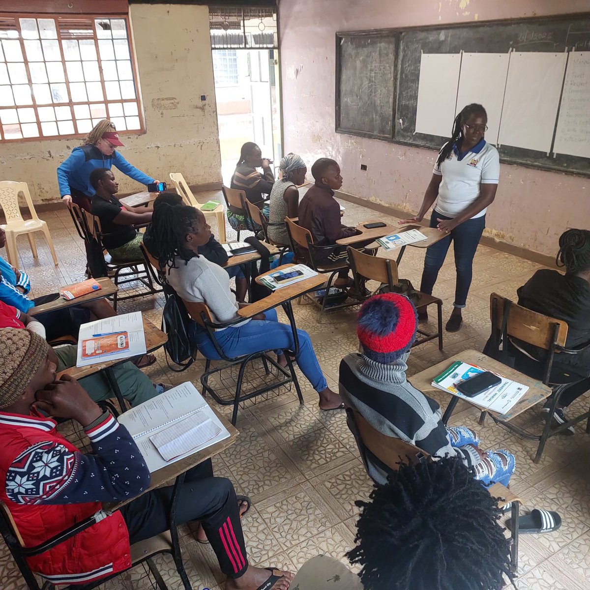 lmis_ke's tweet photo. During SESDs training for LOT 8 in Nairobi, the State Department for Labour and Skills Development carried out inclusive sensitisation of youth on the use of Labour Market Information (LMI) for informed decision-making when venturing into employment.

#NYOTA #Inclusion #LMI https://t.co/Mku2qtiDDn