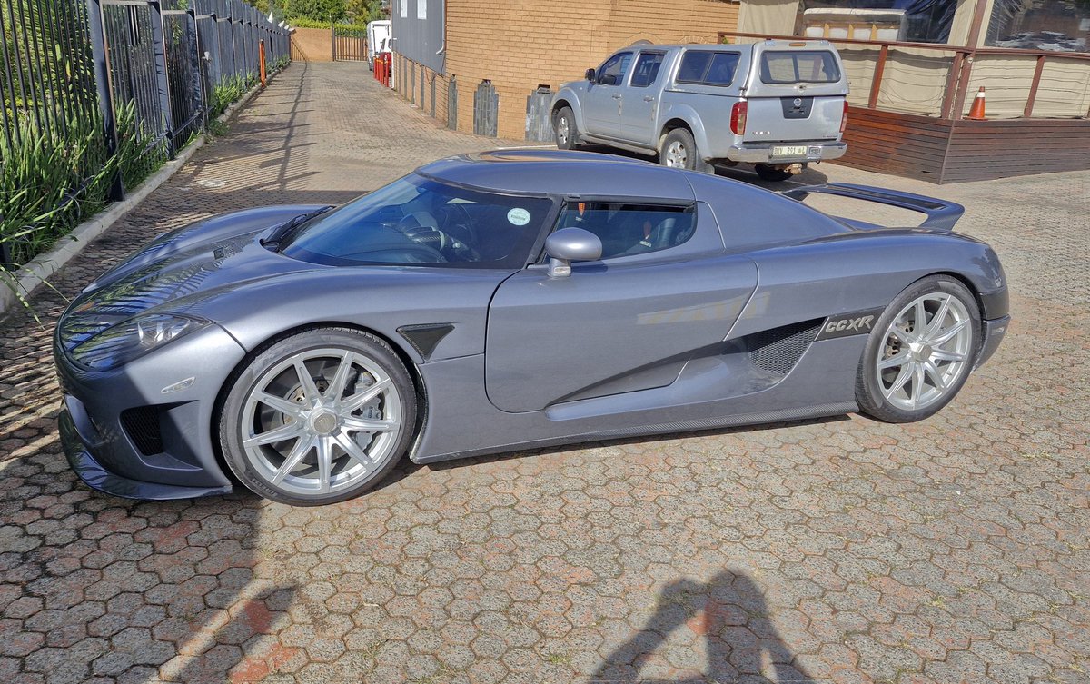 WaynesDCGarage's tweet photo. I saw the one and only Koenigsegg CCXR in Johannesburg South, South Africa today. It's a stunning car🔥 https://t.co/iwkIxUPH4u