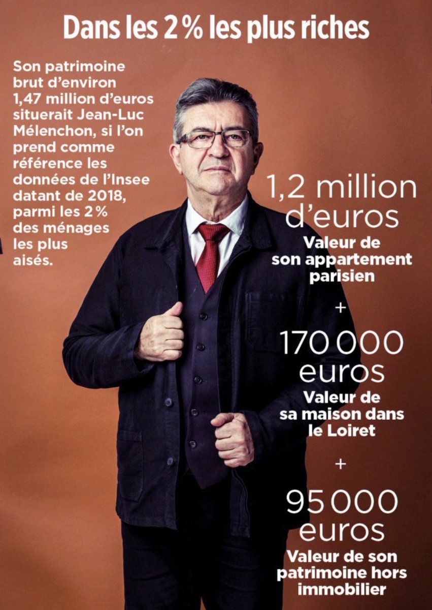 Jean-Luc Melenchon le millionnaire a foutu son père et sa mère dans une fosse commune.

Ca tombe mal….