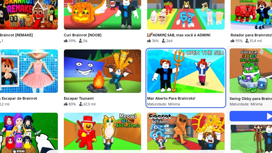 🚨 O Roblox indicou em seu roadmap de 2026 que pretende tomar medidas contra jogos que copiam tendências populares, como Steal a Brainrot e 99 Nights in the Forest. A plataforma afirma que será cuidadosa ao identificar esses casos, focando apenas em experiências claramente