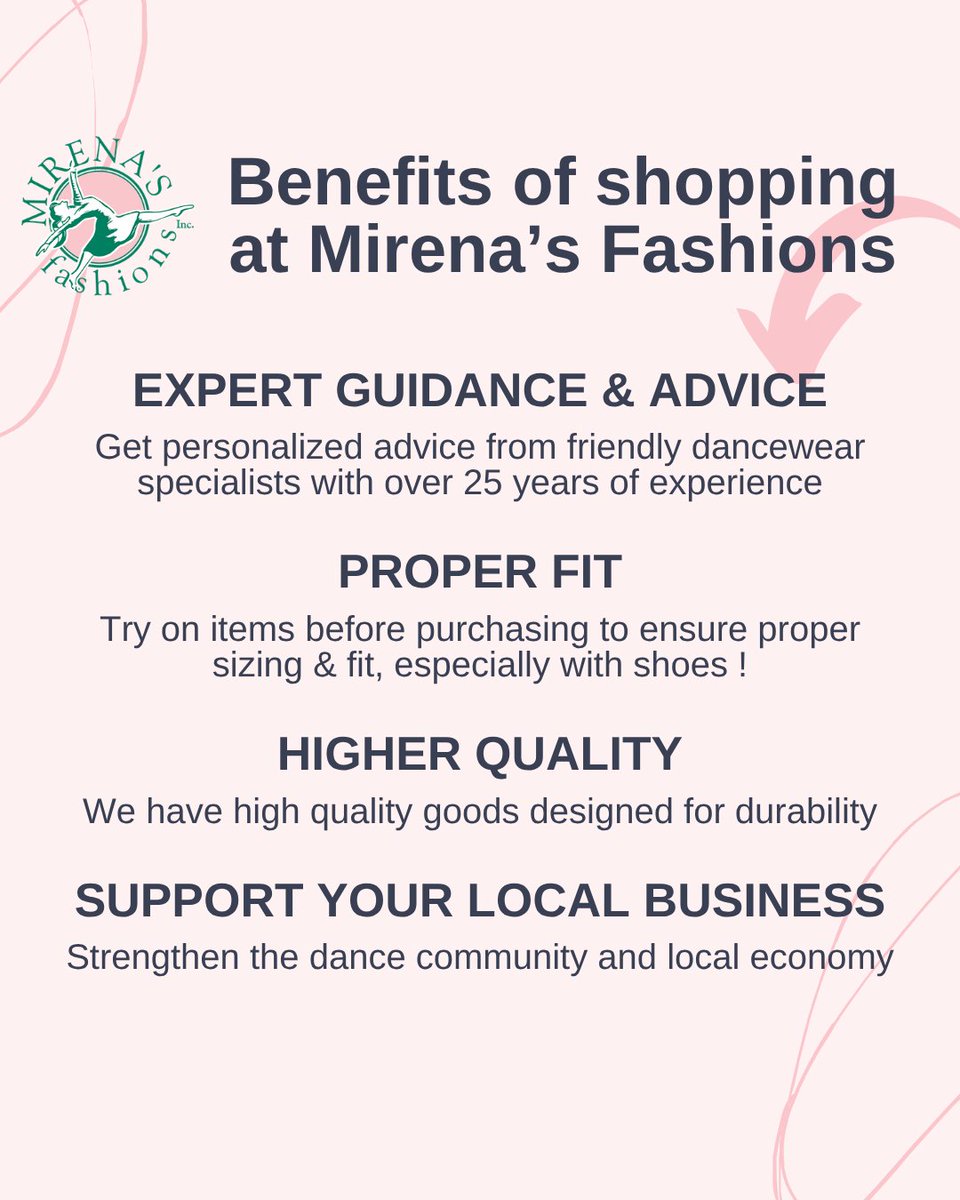MirenasFashions's tweet photo. Benefits of shopping at Mirena's Fashions:
✔ Expert Guidance & Advice
✔ Proper Fit
✔ Higher Quality
✔ Support Your Local Business
#SupportLocal #ShopIndependent #LocalBoutique #DiscoverLocal #CommunityOverCompetition https://t.co/j3mTmnXbJx