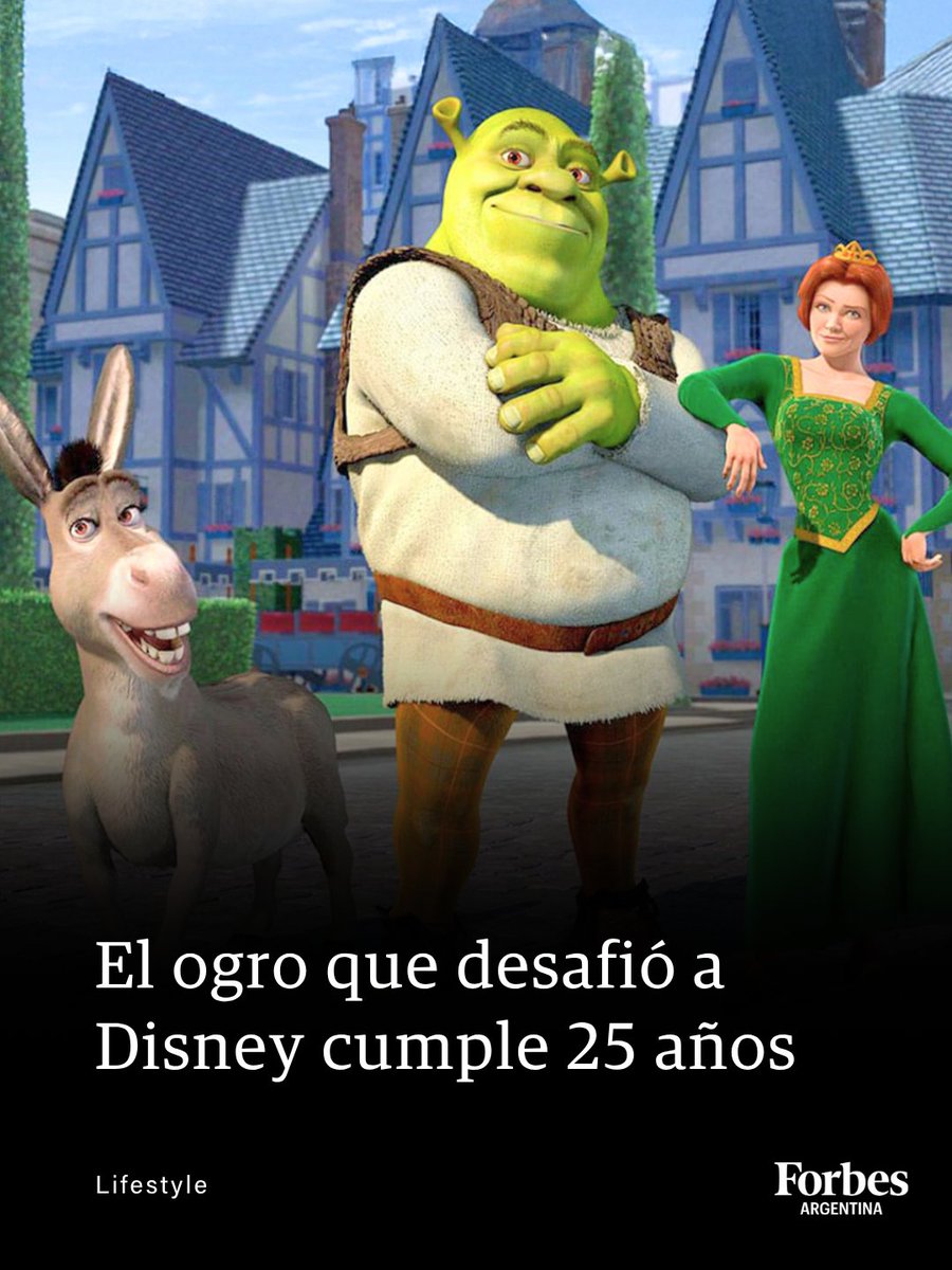 forbesargentina's tweet photo. Con humor irreverente, referencias pop y una guerra industrial detrás de escena, Shrek cambió para siempre el cine animado. La historia de cómo un ogro nacido en DreamWorks desafió el reinado de Disney y creó una de las franquicias más exitosas del siglo XXI.

Leé la nota comploeta de @pansso en https://t.co/K4s4H9obVC