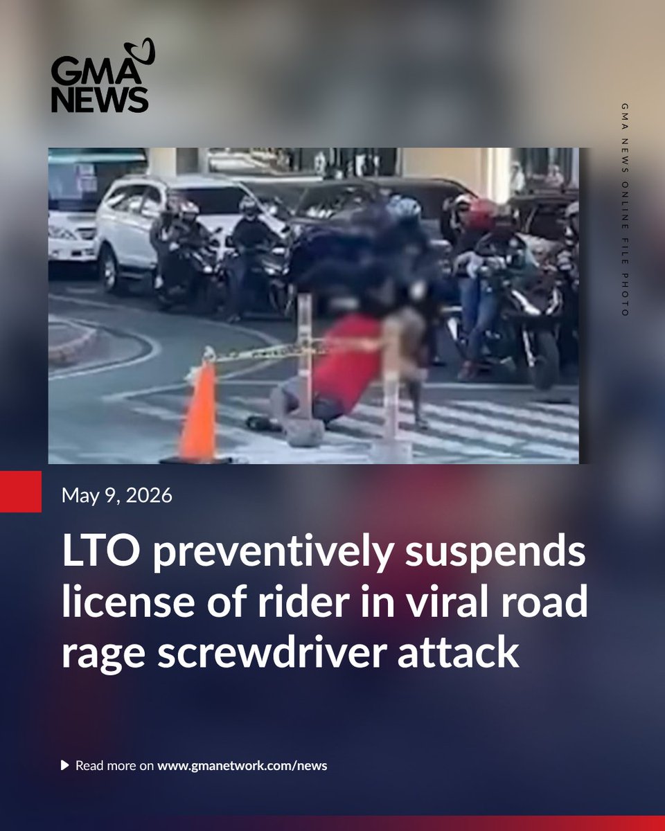 Screwdriver Rage The Land Transportation Office (LTO) has preventively suspended the ...