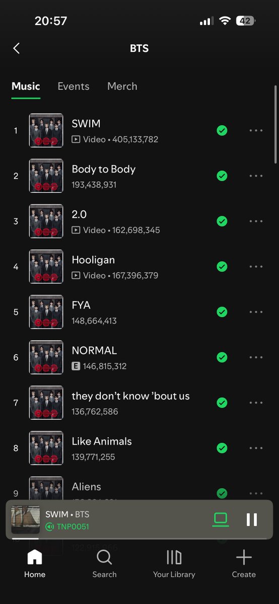 𝟭𝟯% ☆ SWIM #1 HOT 100🎉💜 tweet media