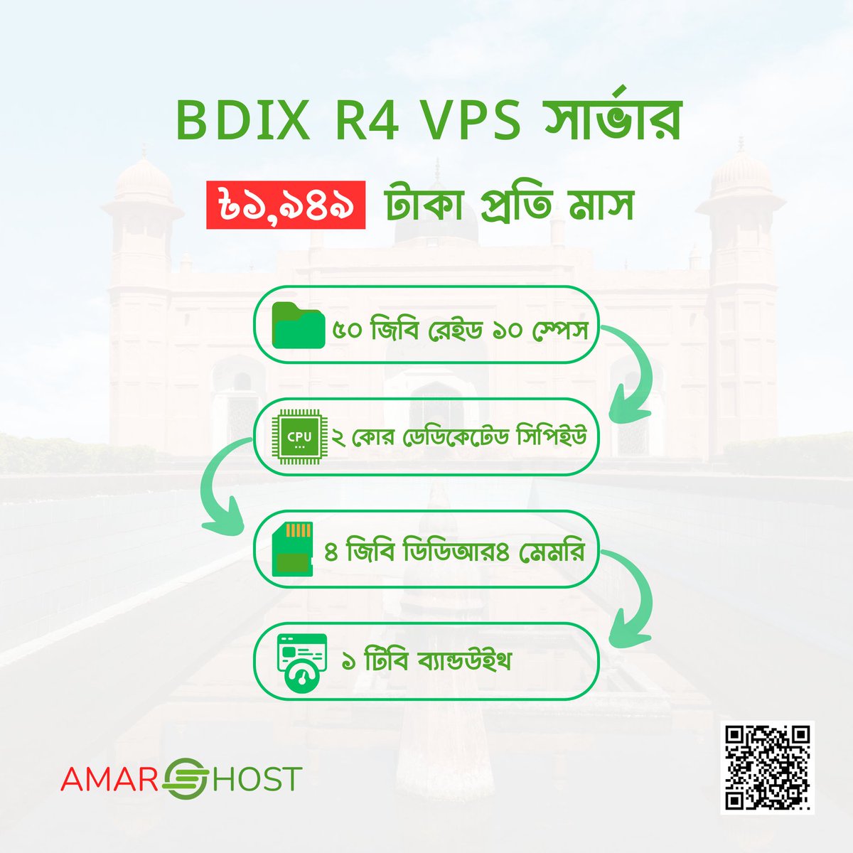 amarhoster's tweet photo. আপনার বিজনেস টার্গেট কি বাংলাদেশ? তাহলে লো-ল্যাটেন্সি আর হাই-স্পিড নিশ্চিত করতে বেছে নিন আমাদের BDIX VPS SERVER। ১ Gbps ব্যান্ডউইথ আর ফুল রুট অ্যাক্সেস নিয়ে আপনার সার্ভার কন্ট্রোল করুন একদম নিজের মতো। https://t.co/FioalUzrLD