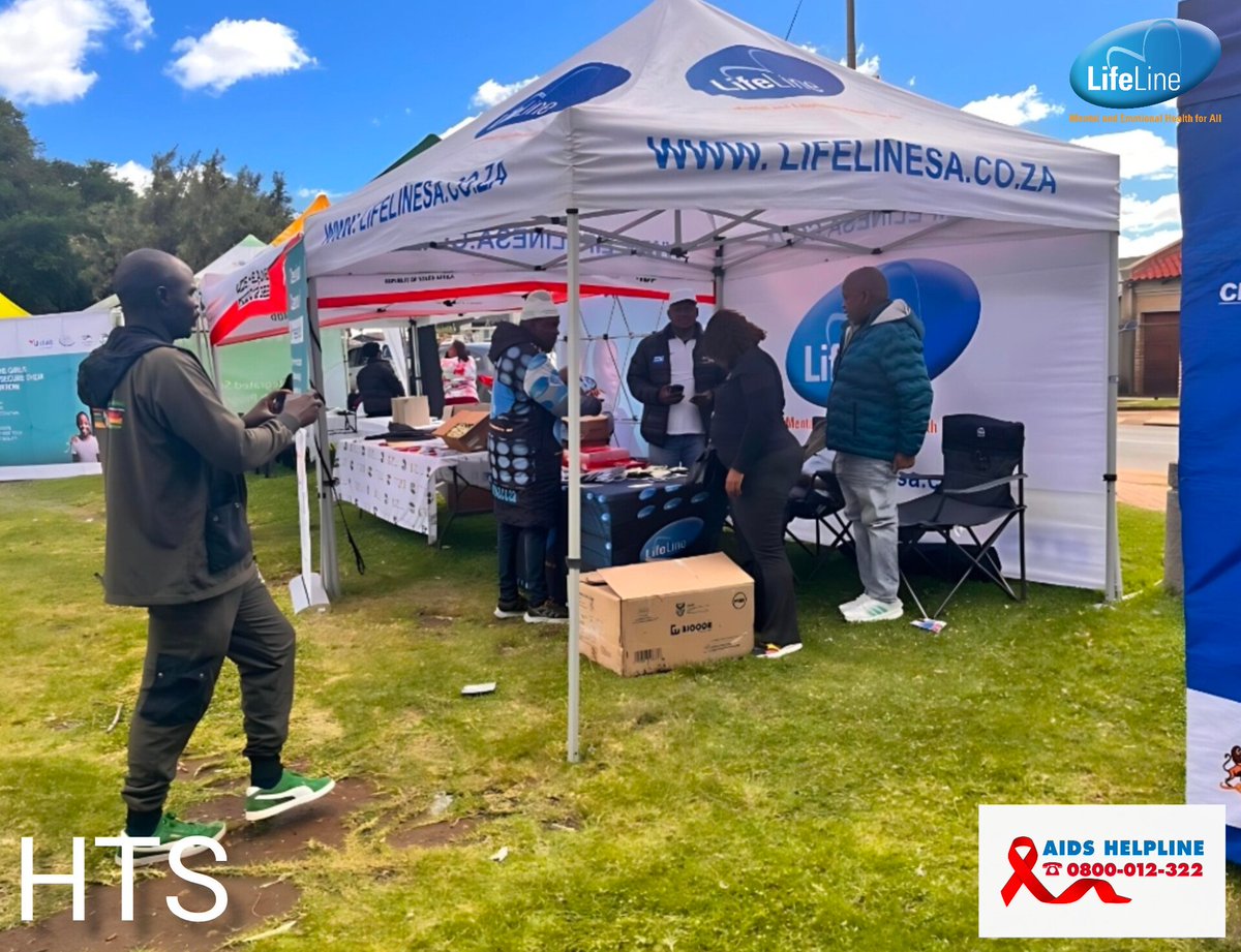 LifeLine_ZA's tweet photo. The work done by the LifeLine HIV Testing Services Unit is truly remarkable, currently providing vital services in the City of Jo'burg Region B through funding from the Gauteng Department of Health, the HTS team continues to make a meaningful impact in communities. 0800 012 322 https://t.co/LPcP5DH6eR