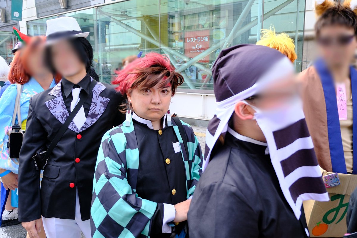 morili_cos's tweet photo. ぼかしが足りなかったので再掲載。

パレード中のお写真撮ってもらえてました！！
嬉しい！！
📷:@sonjin4545new
#博多どんたくコスプレパレード2026 https://t.co/QrwuHrcIy8