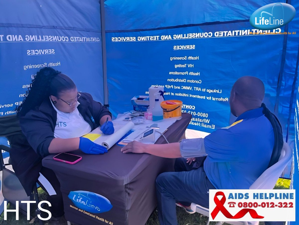 LifeLine_ZA's tweet photo. The work done by the LifeLine HIV Testing Services Unit is truly remarkable, currently providing vital services in the City of Jo'burg Region B through funding from the Gauteng Department of Health, the HTS team continues to make a meaningful impact in communities. 0800 012 322 https://t.co/LPcP5DH6eR