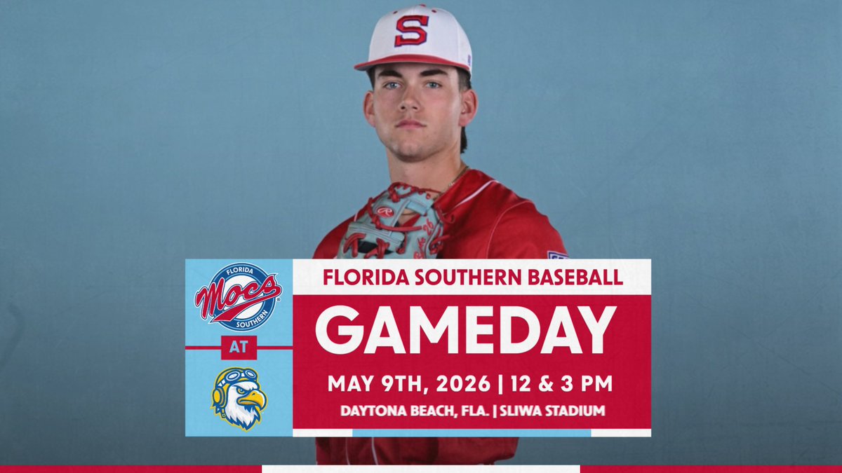 FSC_Mocs's tweet photo. The regular season wraps up today with a doubleheader for @MocsBaseball and the Eagles, beginning at noon! #LetsGoMocs

🆚Embry-Riddle
🕔 12 &amp; 3 PM
📍Daytona Beach, Fla. / Sliwa Stadium 
📊https://t.co/jSqXh6bRwO
📺https://t.co/TSC2KePJP6
📸#8 Will Burke https://t.co/xEEhc1PVU7