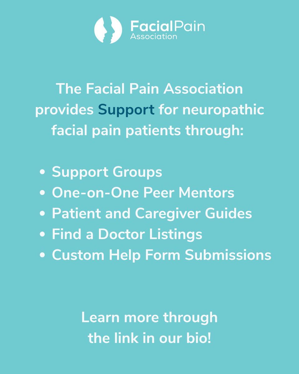 Facial Pain Association tweet media