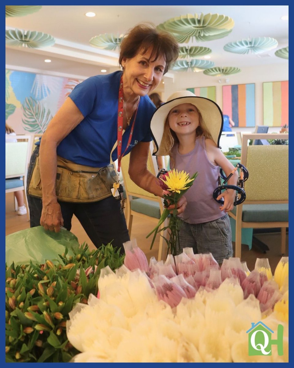 quantumhouse's tweet photo. Our Moms were celebrated Breakers-style! 

Thank you to @TheBreakers for bringing flowers to make bouquets for moms, craft supplies to make heartfelt surprises and most of all, for providing a delicious lunch AND dinner. https://t.co/DRn7IZ5Izv