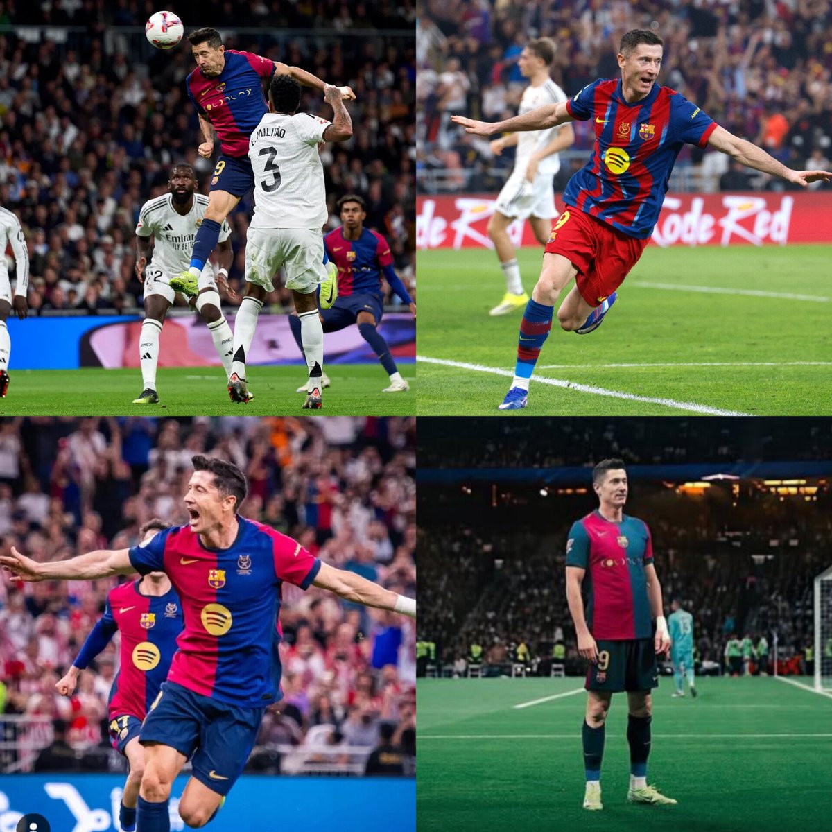 Lewandowski’s El Clasico catalogue is insane