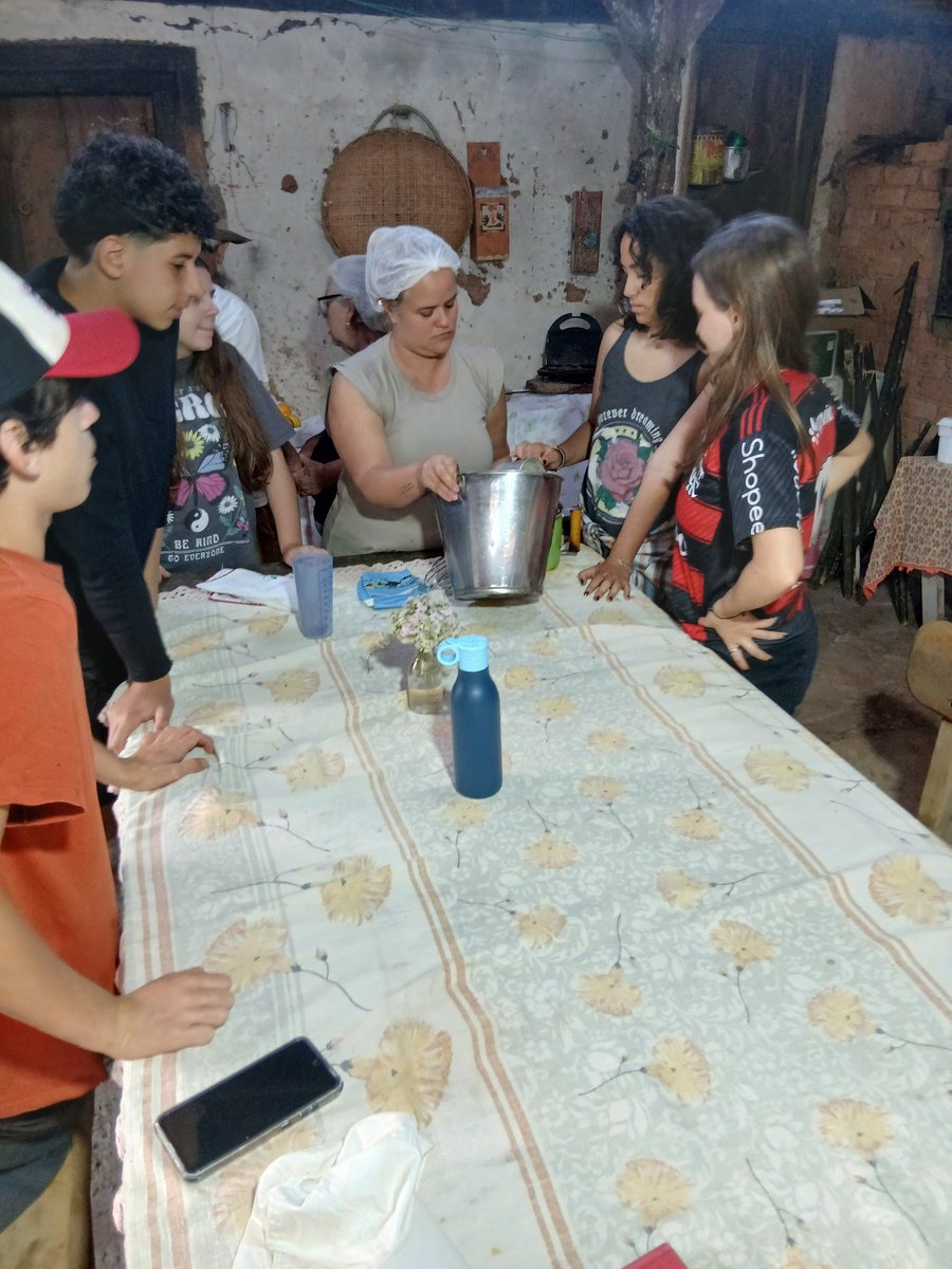 agroforestDAO's tweet photo. They've been producing cheese, pruning syntropic nests, harvesting and processing arrow roots, building friendships and realizing that they can also do it. We also learn so much from these smart kids.
That's priceless 🙏 https://t.co/KupFykJhVQ