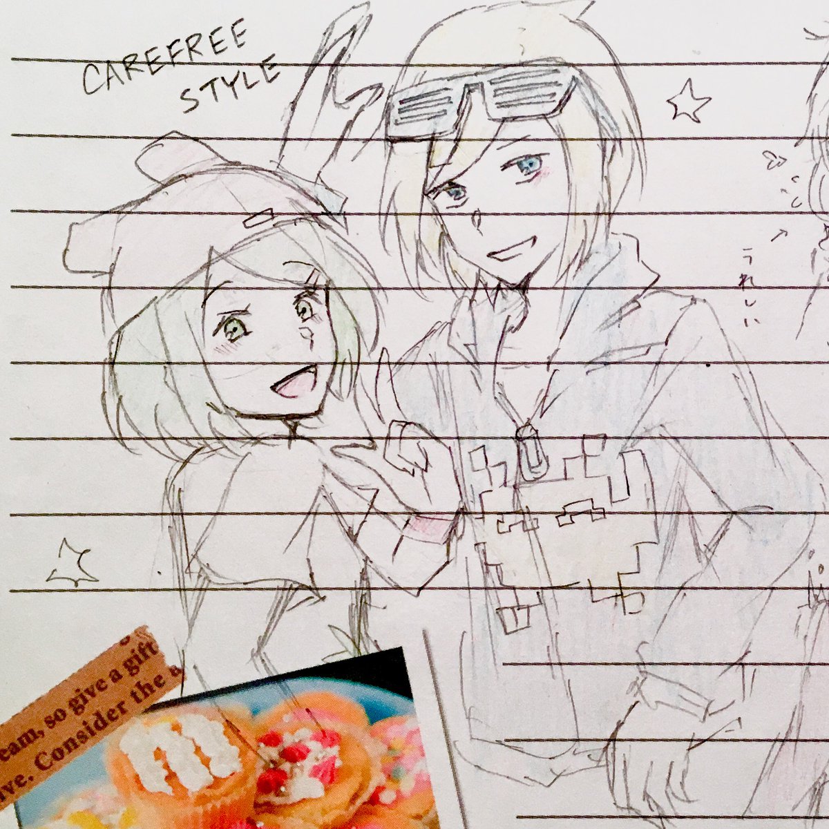diligentdog_40's tweet photo. ８年前に描いたあいやや可愛い https://t.co/HpzA0WRMPa