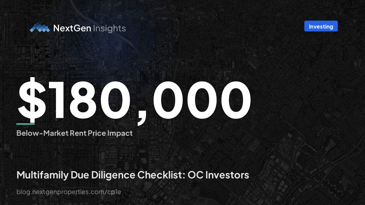 nextgenprops's tweet photo. OC multifamily investors: Skip the 4-dimensional due diligence approach, inherit expensive problems after closing 📋 Financial + Physical + Legal + Operational analysis protects your returns.

https://t.co/wKFktKXfZZ

#NextGenProperties #OCRealEstate #MultifamilyInvesting https://t.co/iNXC0fg81H