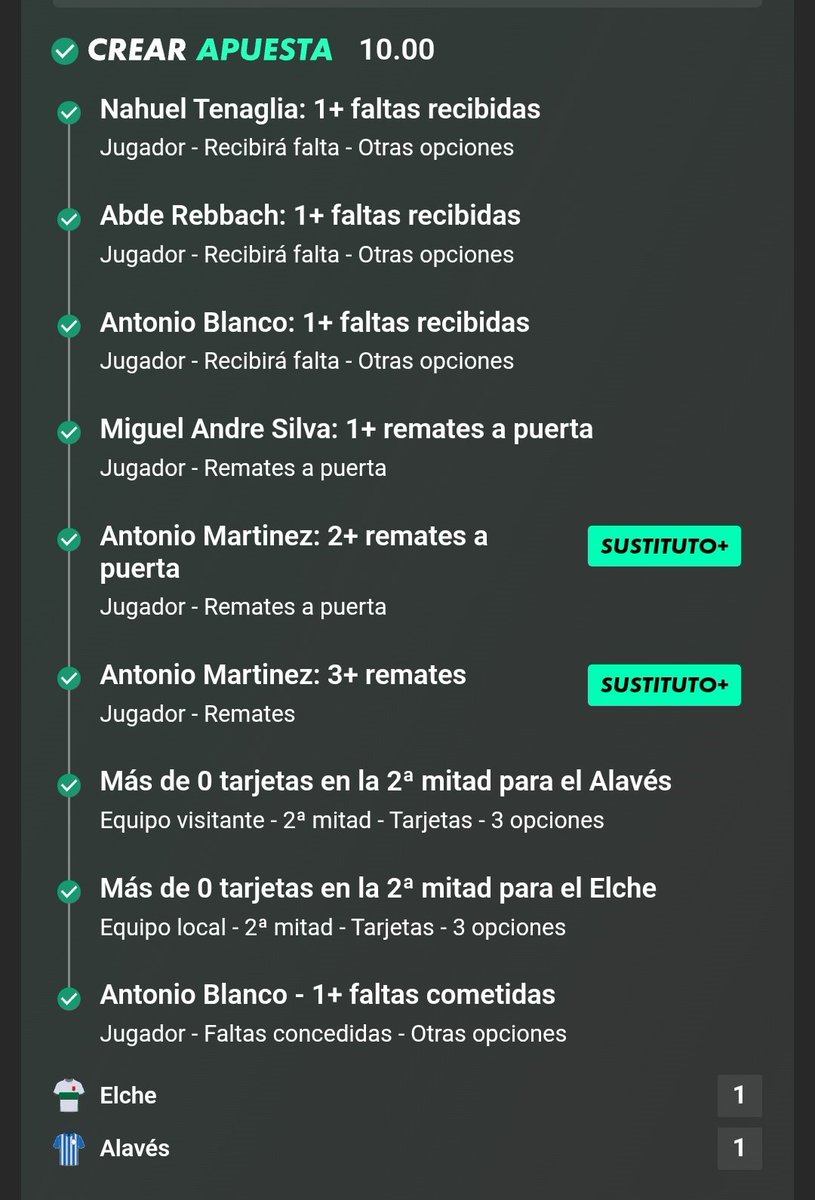 Y cuotaca 10 y el superaumento pa'dentro