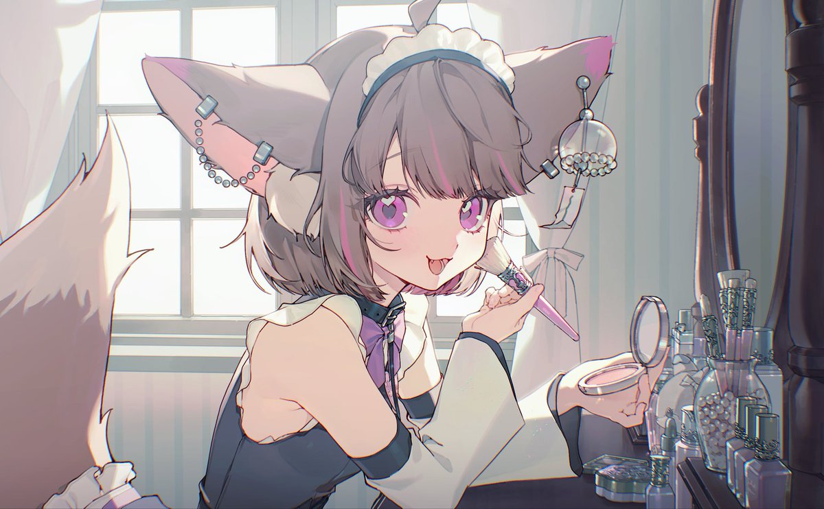 hurafwihuryi_'s tweet photo. 配信ありがとうございましたー！！！

みんなのおかげでこちらのめっっかわイラスト公開できたよ〜！🫶💕︎︎
ほんとにほんとにかわいいから、ぜひアップにして隅々まで見てみてください！✨️

可愛く撮ってくれたのは、2周年イラストも描いて頂いたのらたまる様( #ratamaru0 )です！ https://t.co/FkHfIREm4F