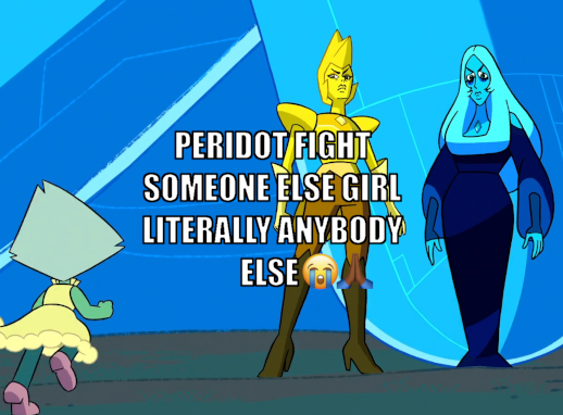YourBestSpinel's tweet photo. Yea whoop their ahh PERIDOT😭🙏

#StevenUniverse https://t.co/2DxESqamQ6