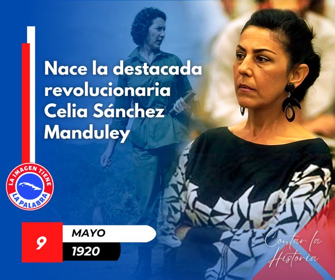 CMKXDigital's tweet photo. ¨A la Flor más Autóctona de la Revolución cubana¨, a la heroína de la Sierra y el Llano¨, la combatiente Celia Sánchez  Manduley, rendimos homenaje hoy en el 106 aniversario de su natalicio. 
#CeliaPorSiempre 
#ProvinciaGranma 
#CubaViveEnSuHistoria 
#CeliaSánchez 
#Cuba https://t.co/TpXCVU77B9