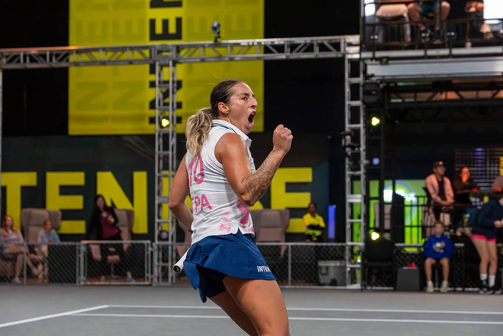 brucewaschuk's tweet photo. Pro-league INTENNSE is bringing its rapid-fire tennis concept back to Atlanta this summer https://t.co/KBBJPR6RGF https://t.co/DdeeOZlEcf