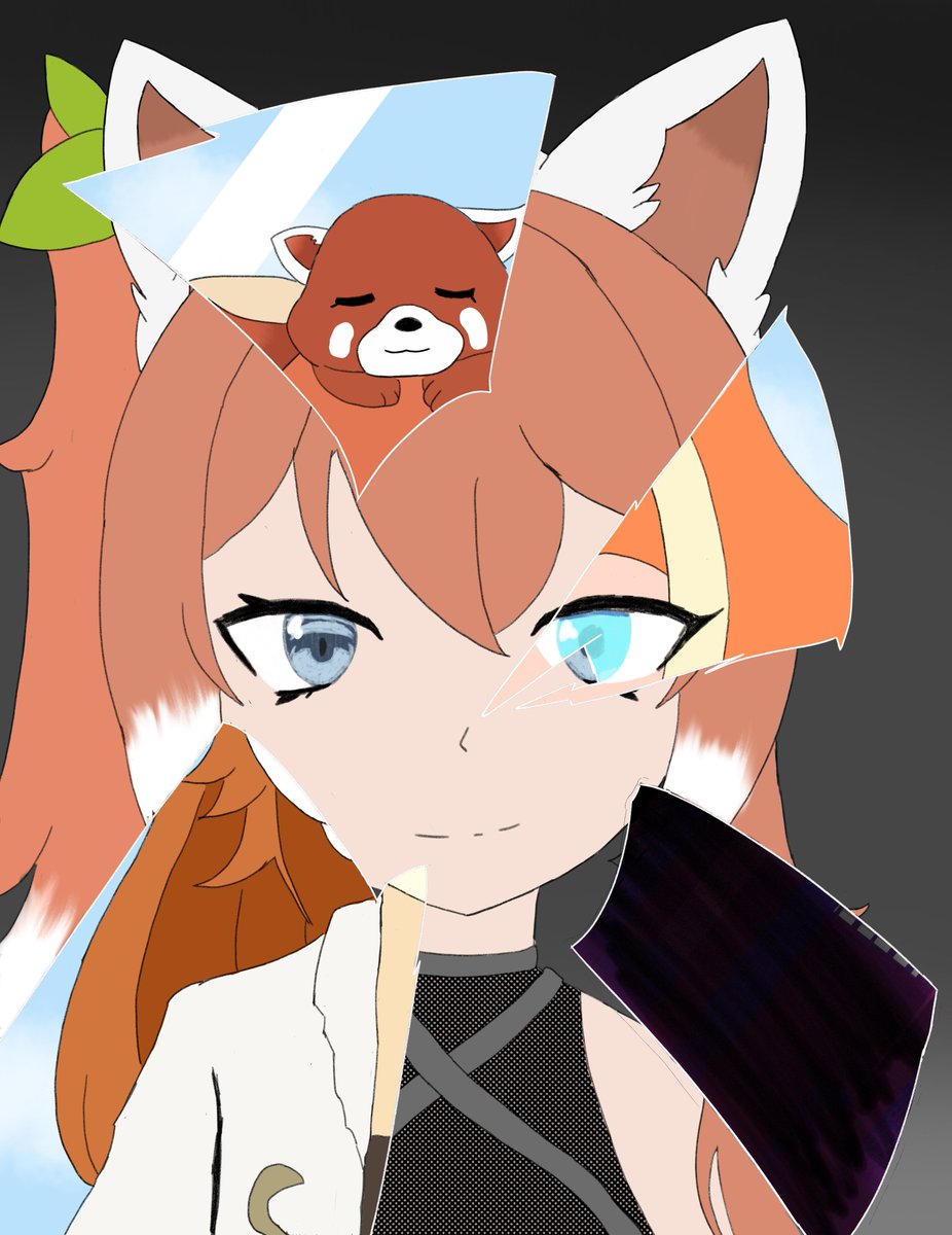 asomrofB's tweet photo. petit dessins fait en l'honneur des presque 4 années passée depuis les débuts d'Alice et des années a venir 🧡 https://t.co/TI9tKdHcSl