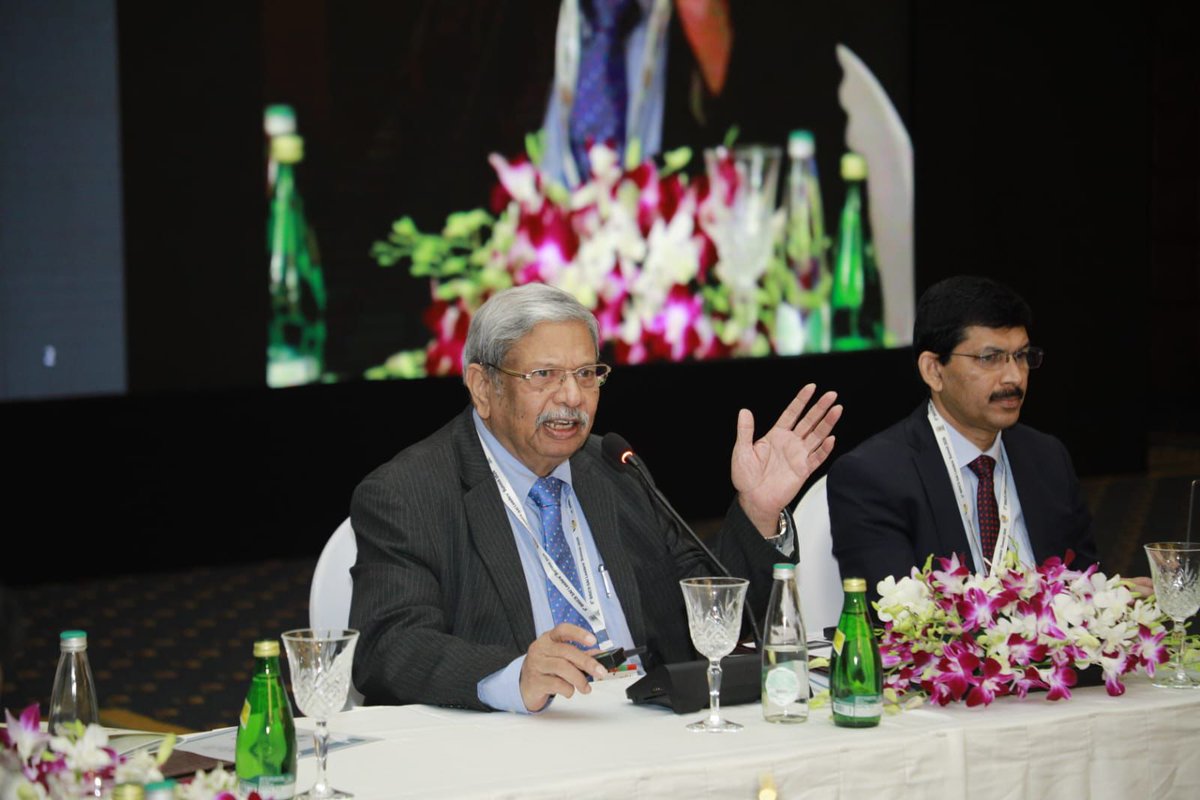 IndiaCAG's tweet photo. At the 5th BRICS SAI Leaders' Summit, Bengaluru, the keynote address by Dr. O.P. Agarwal ( Distinguished fellow NITI Ayog) underscored that urban mobility is an essential enabler of cities, facilitating access to livelihoods, services & opportunities. Infrastructure expansion alone isn't enough; demand management & behavioural shifts are equally critical. 
#BRICSSummit #UrbanMobility #EaseOfLiving #CAGofIndia