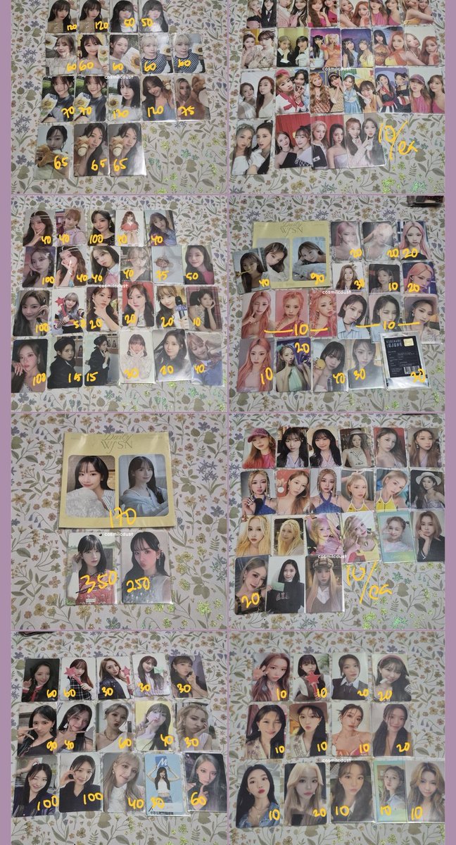 cosmilcdust's tweet photo. [rt will be appreciated ❣️]

wts / want to sell / clearance

wjsn photocard pc

💵 thread below
🏡 bogor/indonesia

t. wjsn seola exy dayoung bona dawon eunseo luda soobin dayoung yeonjung yeoreum 우주소녀 포카 양도 https://t.co/YK8g78iPnb
