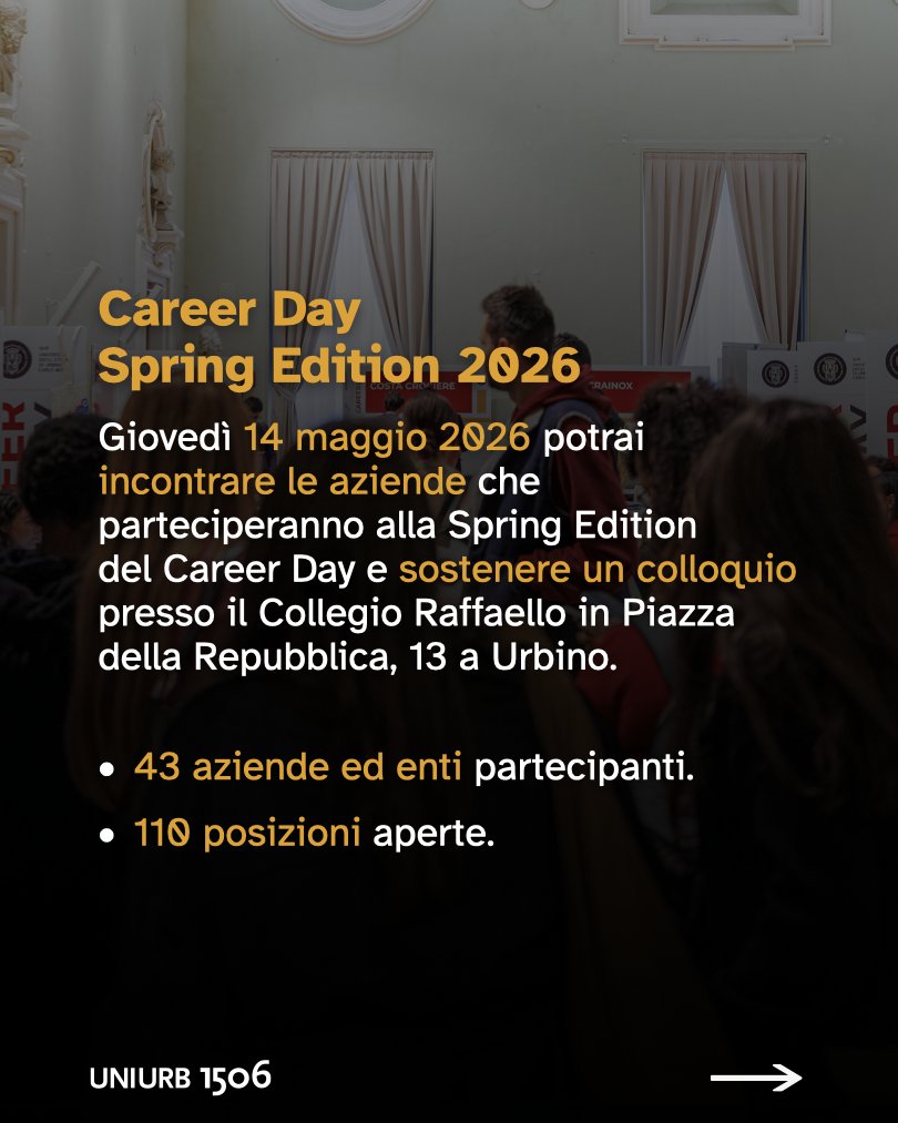 Università di Urbino tweet media