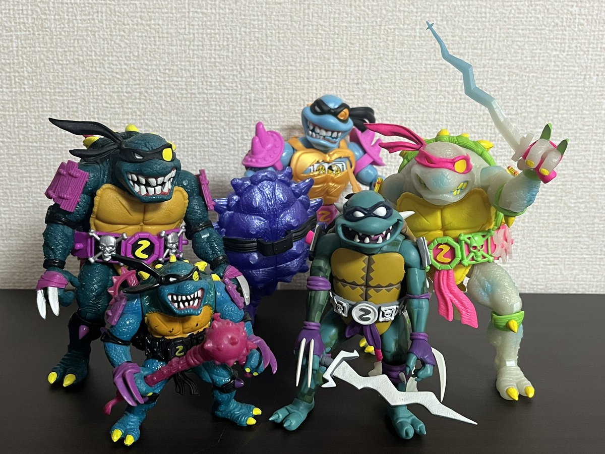 SLASHたち🐢 全部最高やん🤩 adventureseriesも欲しいな