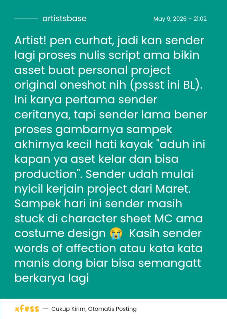 Artist’s Base tweet media