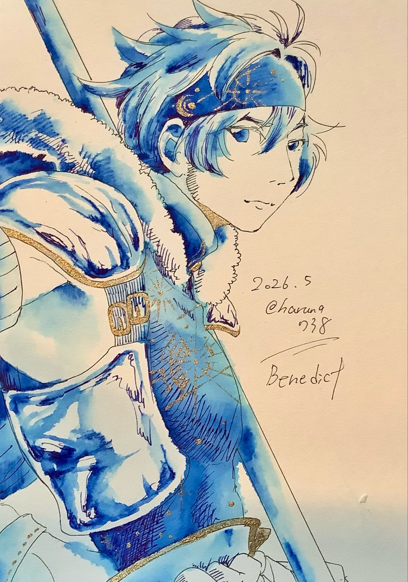 haruna738's tweet photo. 「Pアウトロー」より
ベネ師匠。
ビギンズでの登場楽しみにしてます！

 #アナデンワンドロワンライ https://t.co/KRkbYqqOf5