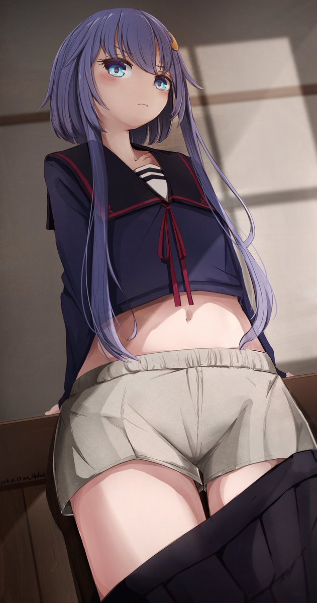 mo_21plus's tweet photo. むかし描いた艦これの弥生ちゃん https://t.co/20djPg5zLP