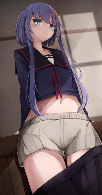 むかし描いた艦これの弥生ちゃん