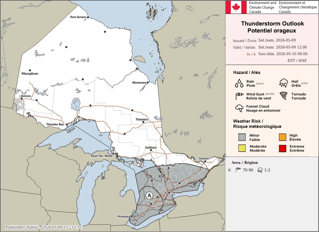 Instant Weather Ontario ⚡️ tweet media