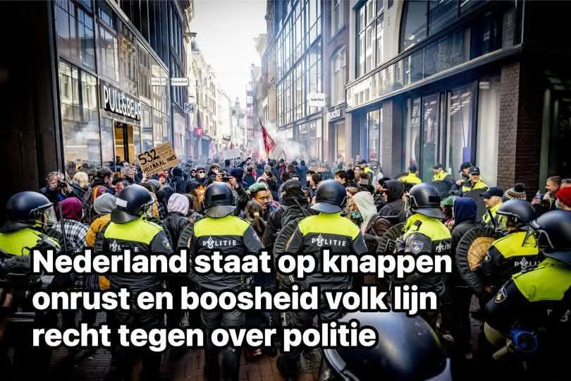 LANDELIJK – De pleuris is uitgebroken. Wat begon als verspreide protesten tegen het asielbeleid, is de afgelopen 24 uur geëscaleerd tot een frontale botsing tussen de burger en de staat. Op meerdere plekken in het land staan grote groepen demonstranten en de Mobiele Eenheid (ME)